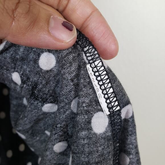 Zara | Sleeveless polk dot top, size L - Picture 2 of 4